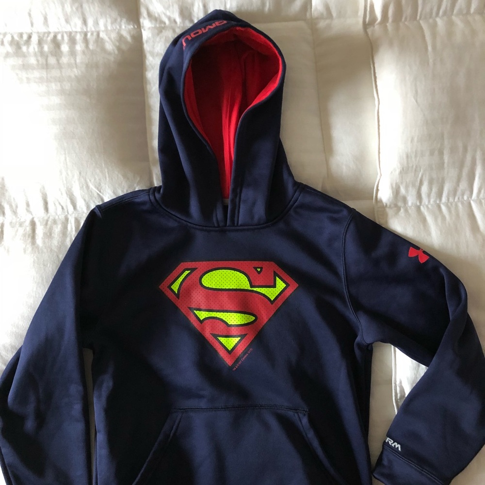 Boys Under Armour Superman Hoodie